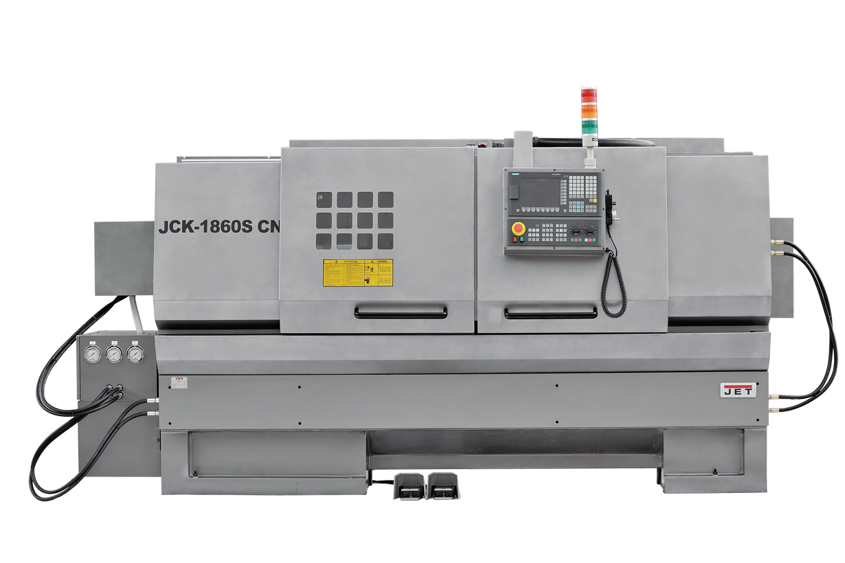 JET JCK-1640F CNC (Fanuc, ручн. патрон, 6-ти поз. рев. голова)